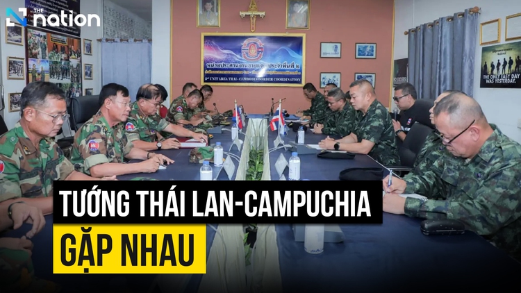 Lãnh đạo Thái Lan nói ngừng bắn nhưng còn tranh chấp với Campuchia, tướng lĩnh gặp nhau