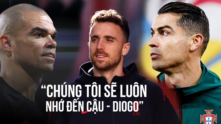 Ronaldo, Pepe bàng hoàng về sự ra đi của Diogo Jota: ‘Chúng tôi sẽ luôn nhớ cậu’