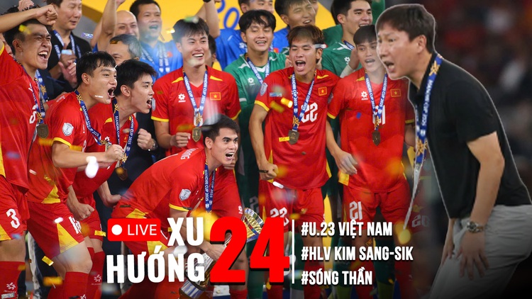 Xu Hướng 24: Tranh cãi rải chai nước ngăn U.23 Indonesia ném biên? | Sóng thần tấn công nhiều nơi