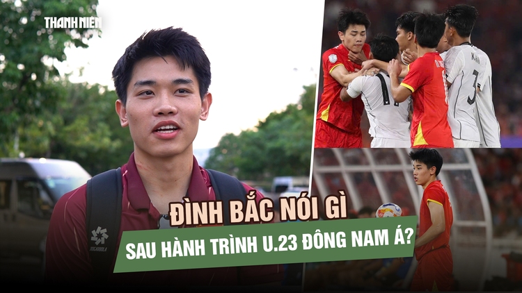 Cầu thủ xuất sắc nhất U.23 Đông Nam Á về nước với những vết xước trên cổ