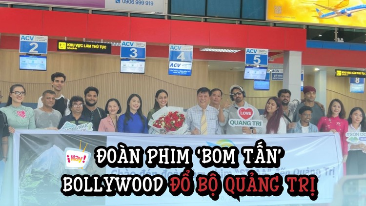 Đoàn phim triệu đô của Bollywood đến hang Sơn Đoòng quay phim