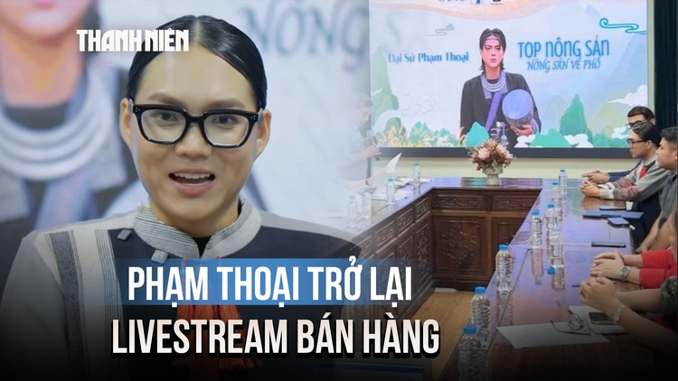 Xuất hiện sau ồn ào từ thiện, TikToker Phạm Thoại thông báo livestream bán hàng