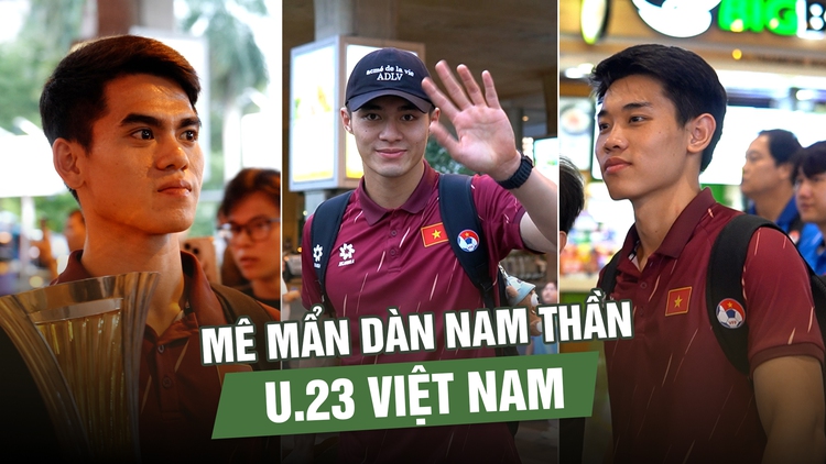 Ngắm dàn nam thần U.23 Việt Nam vừa trở về cùng chức vô địch Đông Nam Á
