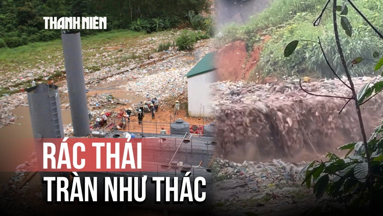 Rác 'tràn như thác' ở Quảng Ngãi, môi trường bị đe dọa nghiêm trọng