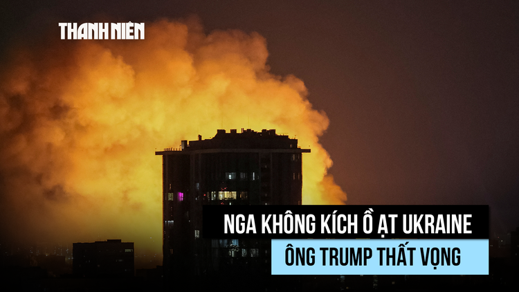 Ukraine hứng đợt không kích lớn sau điện đàm Nga-Mỹ