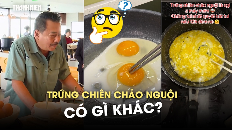 Thử làm trứng chiên chảo nguội hot rần rần trên TikTok, có gì khác biệt?