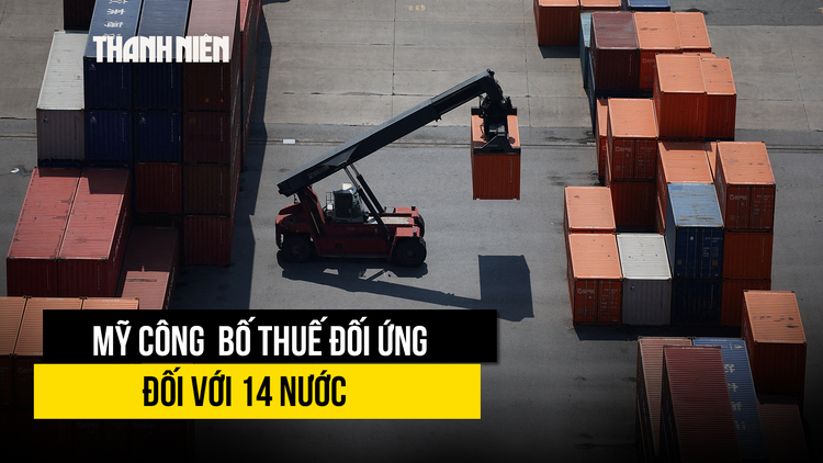 Tổng thống Trump công bố thuế đối ứng cho 14 nước, cảnh báo đừng trả đũa