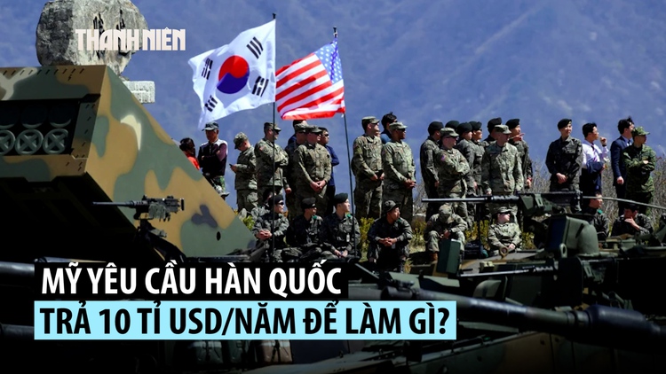 Tổng thống Trump 'lịch sự' đòi Hàn Quốc trả tiền để được bảo vệ