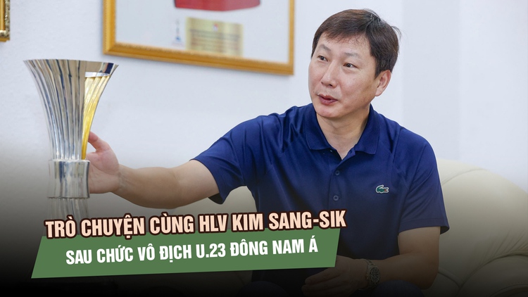 HLV Kim Sang-sik: ‘U.23 Việt Nam thắng vì biết biến áp lực thành động lực'