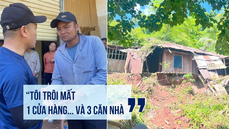 Nước rút, người dân miền núi Nghệ An rơi nước mắt nhìn bản làng hoang tàn