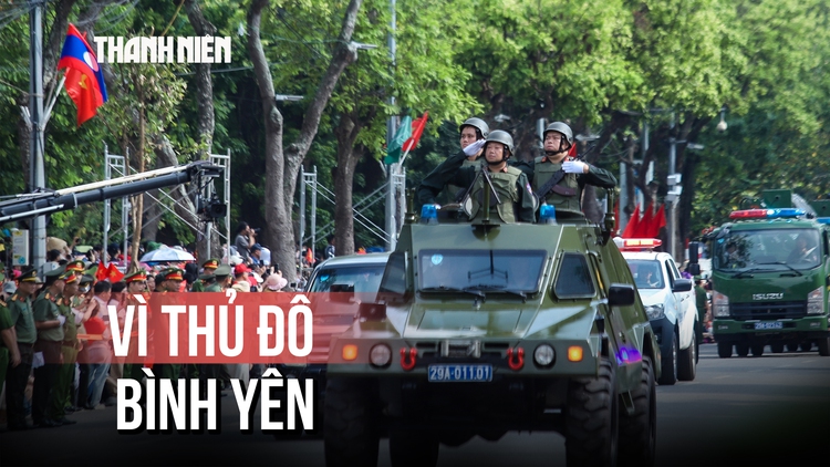 Lễ ra quân đảm bảo an ninh trật tự vì thủ đô bình yên