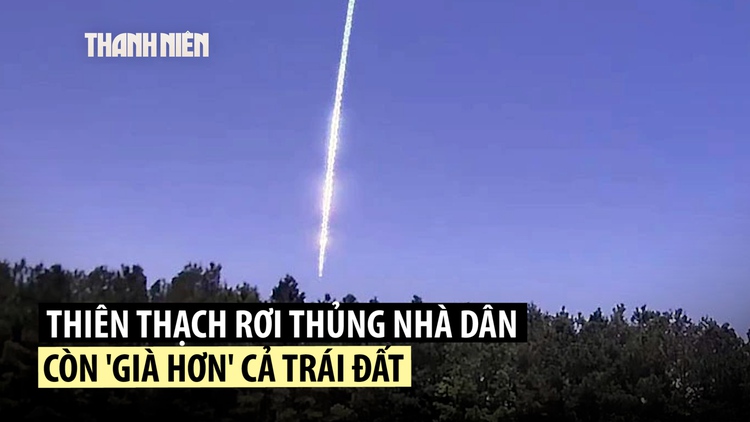 Thiên thạch già hơn trái đất xuyên thủng nhà ở Mỹ