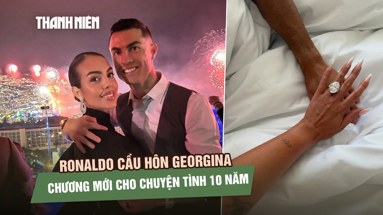 Chuyện tình Ronaldo và Georgina: Nhẫn kim cương 'khủng' đánh dấu 10 năm bên nhau