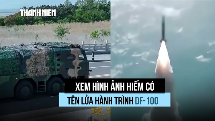 Trung Quốc tung hình ảnh tên lửa hành trình siêu âm DF-100