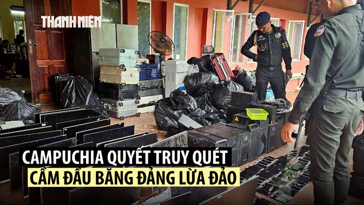 Campuchia truy lùng các trùm lừa đảo trực tuyến