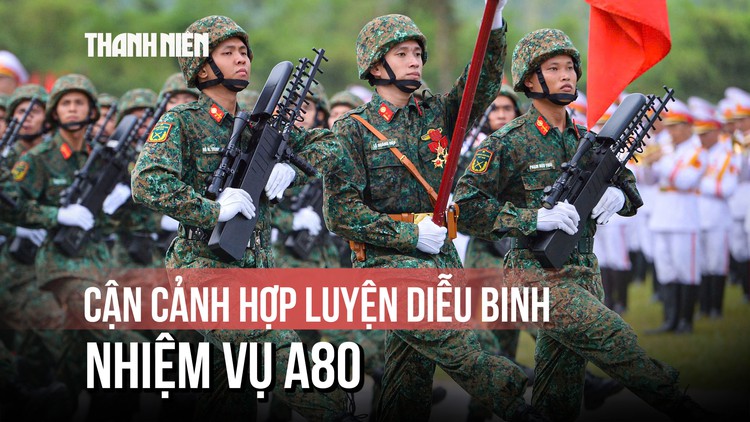 Cận cảnh 16.000 chiến sĩ tổng hợp luyện diễu binh Quốc khánh 2.9