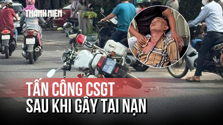 Bắt người tấn công CSGT sau khi gây tai nạn ở Gia Lai