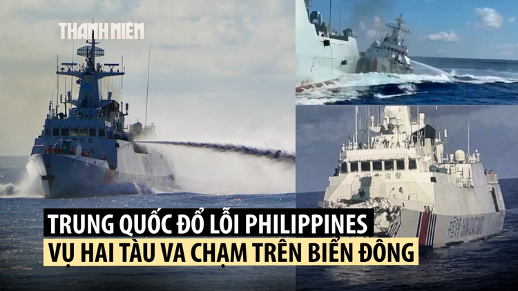 Philippines, Trung Quốc tranh cãi sau vụ va chạm tàu trên Biển Đông