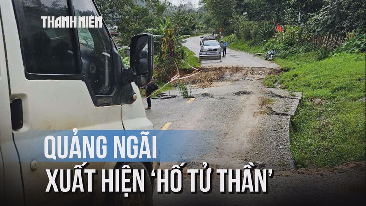 Hố tử thần tại Quảng Ngãi khiến nhiều người hốt hoảng