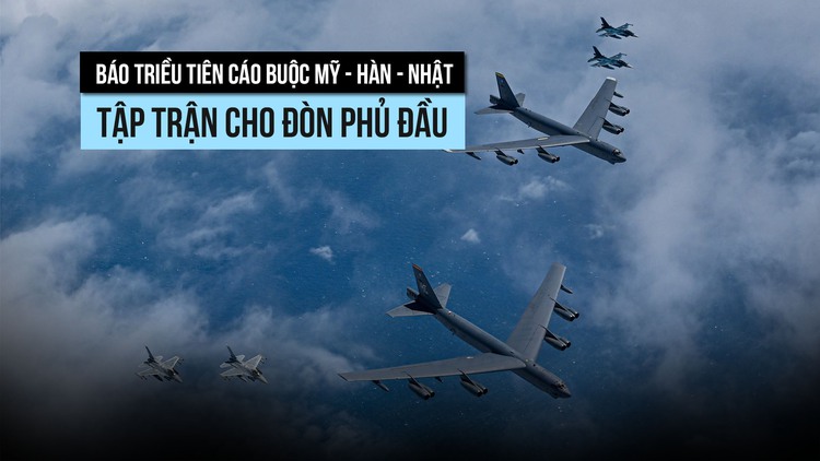 Báo Triều Tiên cáo buộc Mỹ - Hàn - Nhật tập trận cho đòn phủ đầu