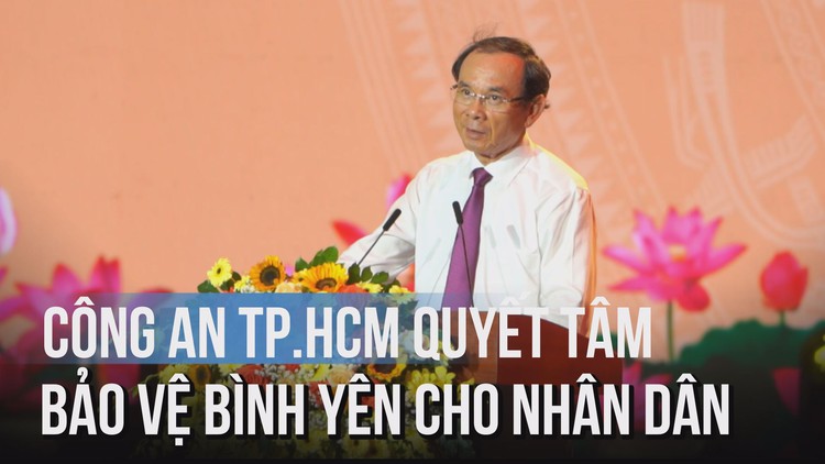 Bí thư Nguyễn Văn Nên: Công an TP.HCM thể hiện bản lĩnh, lập nhiều chiến công