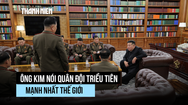 Ông Kim Jong-un ca ngợi quân đội Triều Tiên 'mạnh mẽ nhất thế giới'