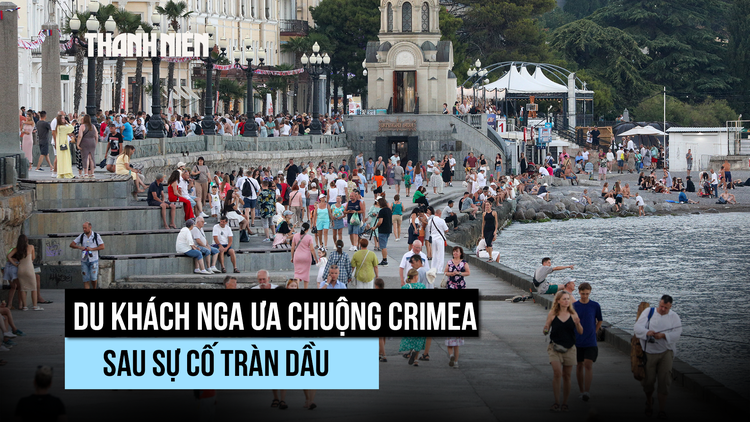 Crimea trở thành điểm đến lý tưởng của người Nga sau sự cố tràn dầu