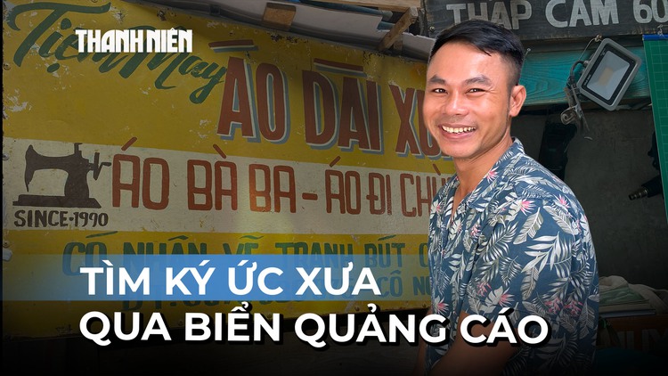 Người hơn thập kỷ vẽ bảng hiệu Sài Gòn xưa