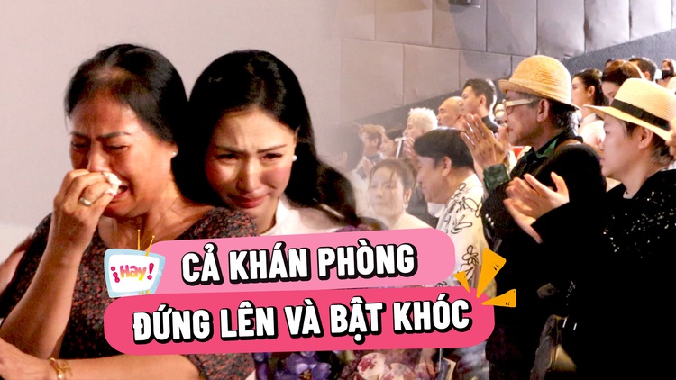 Hòa Minzy làm điều đặc biệt khiến cả khán phòng đứng lên và bật khóc