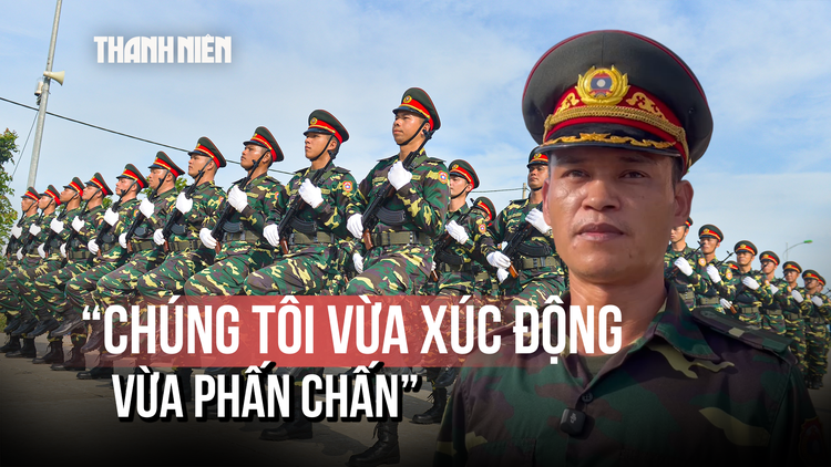 Xem đoàn Quân đội nhân dân Lào luyện tập cho A80
