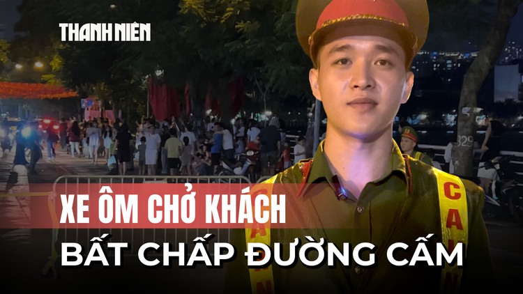 Xe ôm hoạt động bất chấp lệnh cấm trong buổi tổng hợp luyện A80
