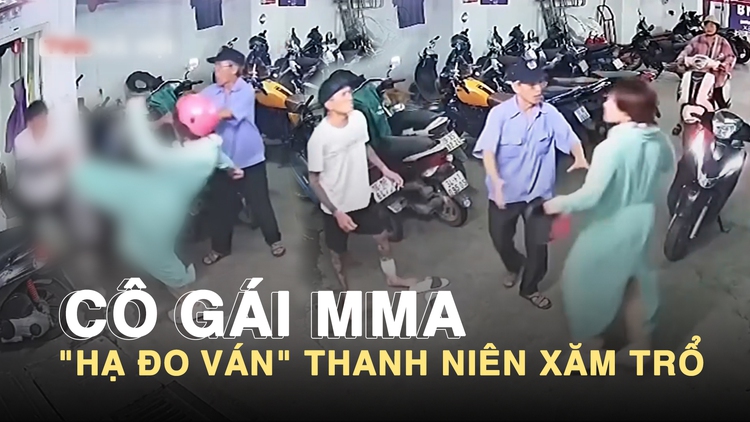Cô gái MMA ‘hạ đo ván’ thanh niên xăm trổ ở hầm xe là ai?