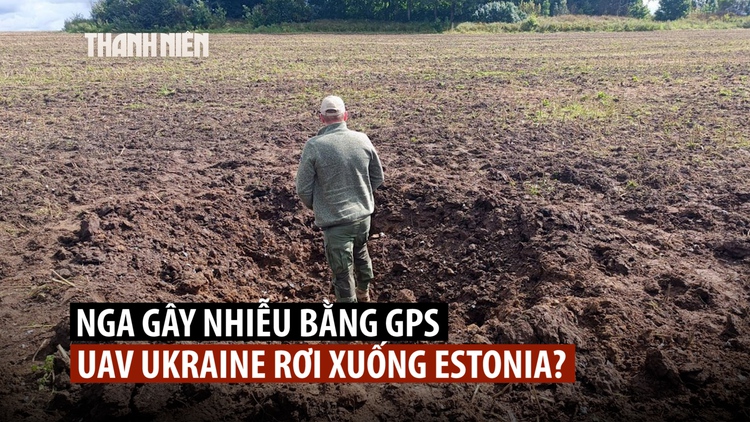UAV Ukraine nổ tung ở Estonia