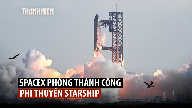 Tàu Starship của SpaceX lần đầu thành công sau nhiều sự cố