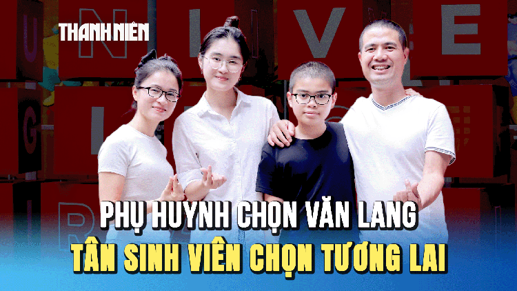 Phụ huynh chọn Văn Lang, tân sinh viên chọn tương lai