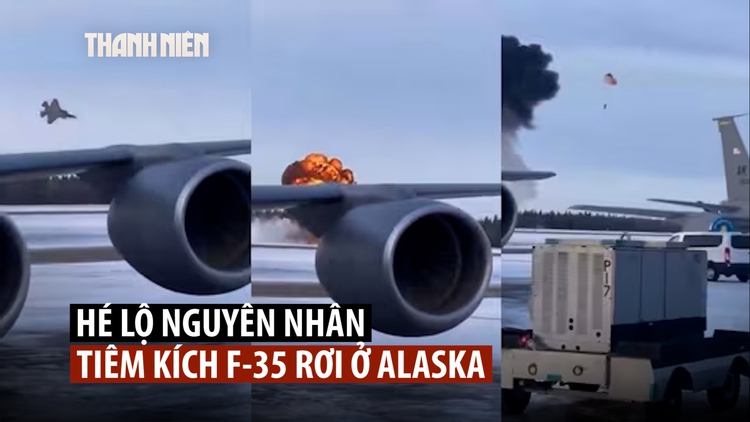 Chiến đấu cơ F-35 rơi vì sự cố bất ngờ