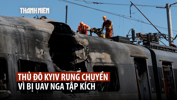 Nga tập kích dữ dội Kyiv, Ukraine tung UAV tấn công Crimea