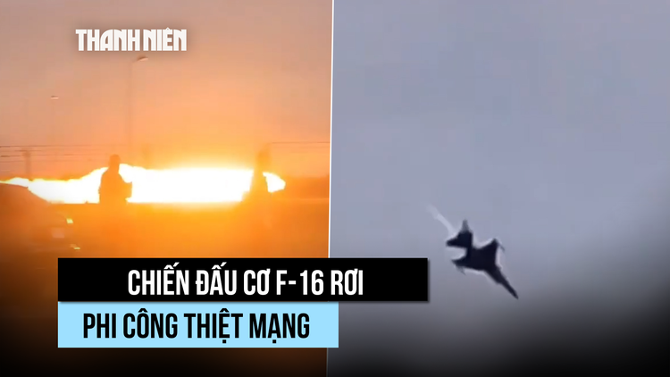 Video máy bay F-16 rơi, phi công thiệt mạng trong tai nạn thảm khốc ở Ba Lan