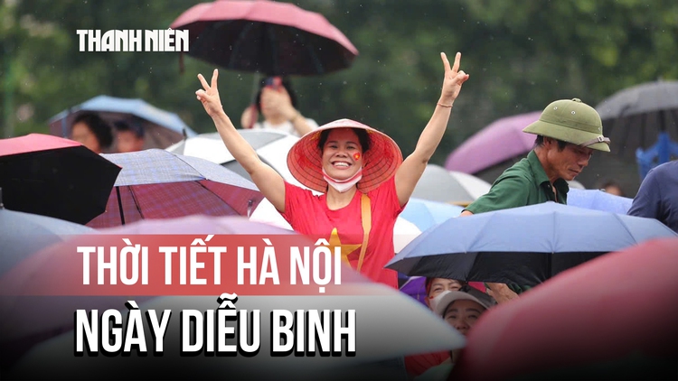 Thời tiết Hà Nội ngày diễu binh: Khu vực nào có mưa?
