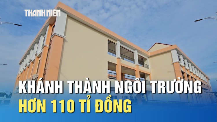 Khánh thành Trường tiểu học Tân Thông Hội hơn 110 tỉ đồng tại Củ Chi