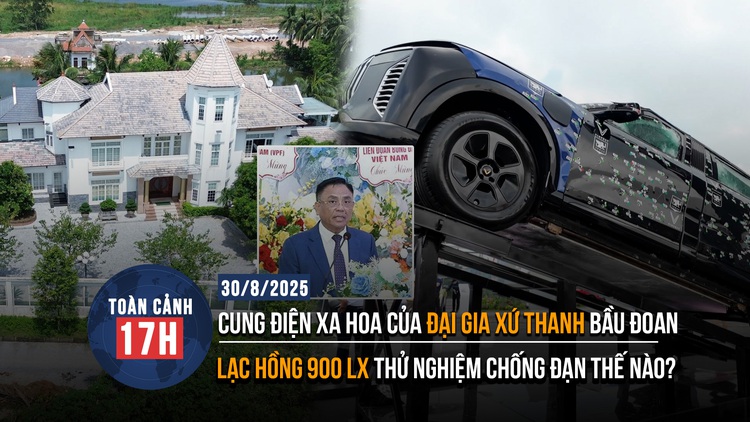 Toàn cảnh 17h: Số phận CLB Thanh Hóa sau khi 'bầu' Đoan bị bắt | Lạc Hồng 900 LX thử nghiệm chống đạn thế nào?