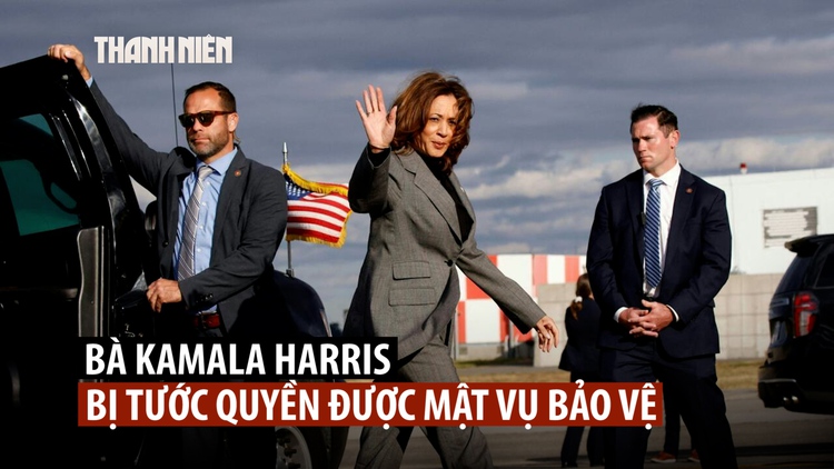 Ông Trump cắt đặc quyền được Mật vụ bảo vệ của bà Kamala Harris?
