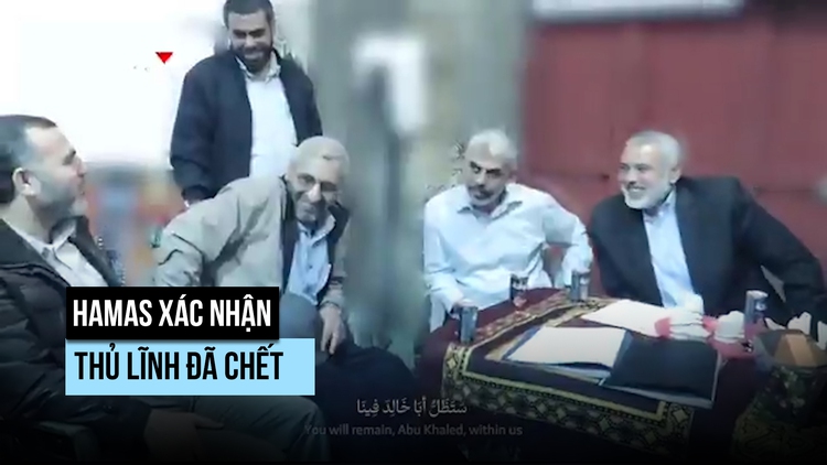 Hamas phát video xác nhận dàn thủ lĩnh đã bị Israel hạ sát