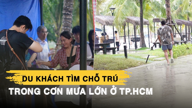 TP.HCM mưa lớn trong ngày thứ hai nghỉ lễ Quốc khánh