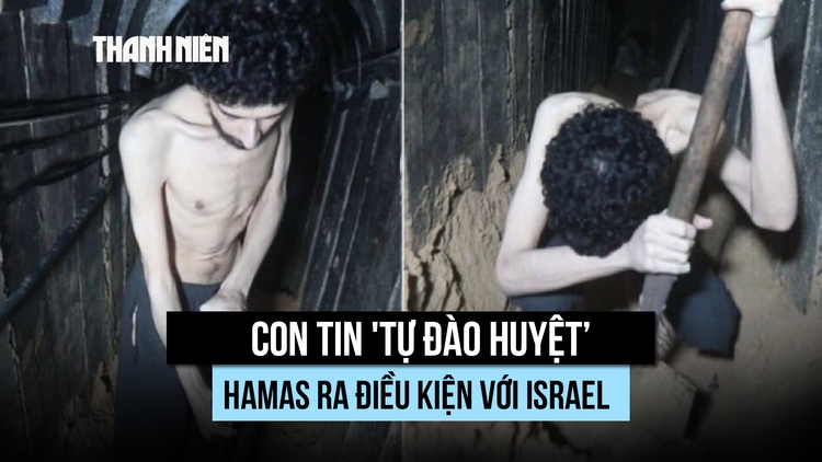 Hamas tung hình ảnh con tin 'tự đào huyệt', ra điều kiện với Israel