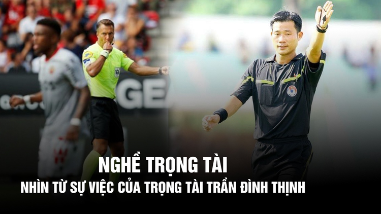 Nghề trọng tài nhìn từ sự cố sức khỏe của trọng tài Trần Đình Thịnh
