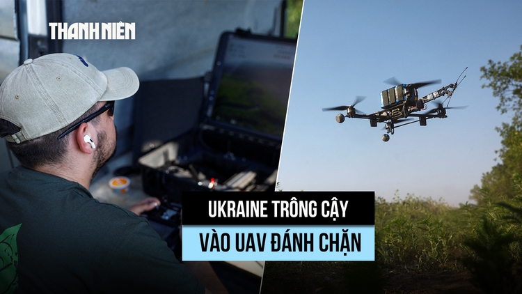Ukraine dựng khiên phòng không giá rẻ bằng UAV đánh chặn