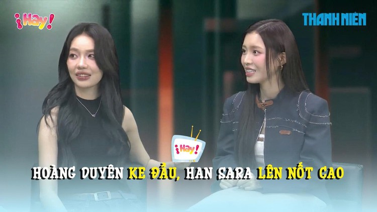 Han Sara thử thách hát nốt cao, Hoàng Duyên 'ke đầu'