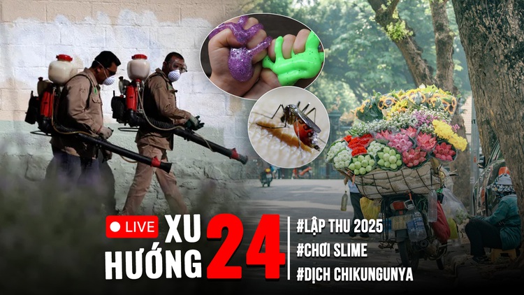 Xu Hướng 24: Lập thu 2025 có gì đặc biệt? | Hiểm họa từ 'chất nhờn ma quái' slime