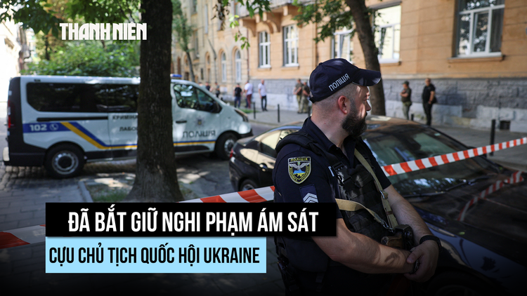 Ukraine bắt nghi phạm vụ bắn chết cựu Chủ tịch Quốc hội